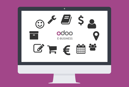 Odoo CMS- Sample image floating
